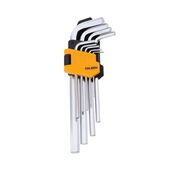 Tolsen Ключі шестигранні, набір 9шт, довгі, 1.5-10мм, CrV, фото , зображення 3 | SNABZHENIE.com.ua