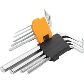 Tolsen Ключі шестигранні, набір 9шт, довгі, 1.5-10мм, CrV, фото  | SNABZHENIE.com.ua