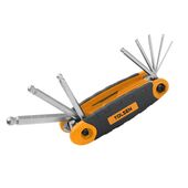 Ключі шестигранні Tolsen, набір 8шт, 1.5-8мм, CrV, фото , зображення 2 | SNABZHENIE.com.ua