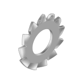 DIN6798A Шайба 4 стоп цб зовн.зубці, фото  | SNABZHENIE.com.ua