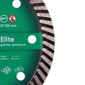 Круг алмазный DISTAR Turbo Elite 125&times;2,2&times;9&times;22,23 мм, фото , изображение 4 | SNABZHENIE.com.ua