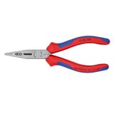 Плоскогубці KNIPEX 13 02 160 SB для монтажу проводів 160 мм, фото  | SNABZHENIE.com.ua