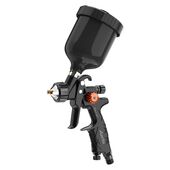 Пистолет окрасочный пневматический HVLP верх.пласт.бачок 250мл, форсунка-1,2мм AUARITA LION-B-LIGHT-1.2, фото  | SNABZHENIE.com.ua