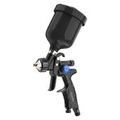 Пистолет окрасочный пневматический HVLP верх.пласт.бачок 250мл, форсунка-0,8мм AUARITA LION-B-LIGHT-0.8, фото  | SNABZHENIE.com.ua