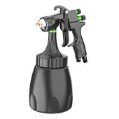 Пистолет окрасочный пневматический LVMP ниж.пласт.бачок 1000мл, форсунка-1,4мм AUARITA LION-D-1.4LM, фото  | SNABZHENIE.com.ua