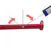 Пистолет для герметика TAJIMA CONVOY Super 26, фото , изображение 5 | SNABZHENIE.com.ua