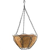 Подвесное кашпо 30 см с кокосовой корзиной PALISAD, фото  | SNABZHENIE.com.ua
