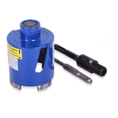 Алмазная коронка 82x65-4 М16 SDS+ для бетона DISTAR, фото , изображение 3 | SNABZHENIE.com.ua