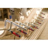 Цільнометалева струбцина BESSEY GZ 300 з пластиковою ручкою, фото , зображення 3 | SNABZHENIE.com.ua