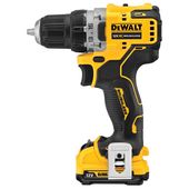 Дрель-шуруповерт DeWALT DCD701D2, аккумуляторная, 12В, бесщеточная, фото , изображение 2 | SNABZHENIE.com.ua