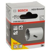 Коронка 43 мм по дереву и металлу Bosch STANDARD, фото , изображение 2 | SNABZHENIE.com.ua