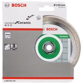 Алмазный круг 125x22,23 мм для керамической плитки BOSCH, фото , изображение 4 | SNABZHENIE.com.ua