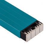 Алюмінієвий рівень 1800 мм, посилений, з ударопрочними заглушками, фото , зображення 3 | SNABZHENIE.com.ua