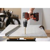 Акумуляторна ударна дрель-шуруповерт безщіткова BLACK+DECKER BL188N, фото , зображення 6 | SNABZHENIE.com.ua