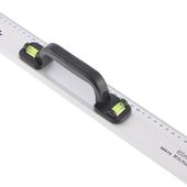 Линейка-уровень металлическая 600 мм с пластиковой ручкой MATRIX 30573M, фото , изображение 4 | SNABZHENIE.com.ua