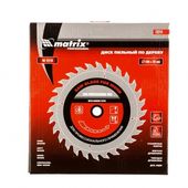 Пильный диск 190x20 мм для дерева, 48 зубьев, MATRIX, фото , изображение 4 | SNABZHENIE.com.ua