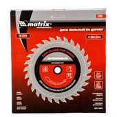 Пильный диск 200x32 мм по дереву, 60 зубьев + кольцо 30/32 MATRIX, фото , изображение 4 | SNABZHENIE.com.ua