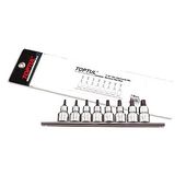 Набор бит TORX T20-T55 1/2 с отверстием, 8 шт. TOPTUL, фото  | SNABZHENIE.com.ua