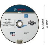 Круг отрезной 230х3,0х22,23 мм по металлу BOSCH Expert for Metal 2608600324, фото , изображение 2 | SNABZHENIE.com.ua