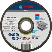 Круг отрезной 125x1,0x22,23 мм для нержавейки BOSCH Expert for Inox, фото  | SNABZHENIE.com.ua