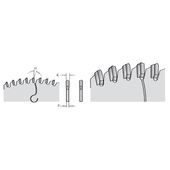 Диск пильный 250x30 мм, Z 80 для чистовой резки ПВХ и оргстекла, фото , изображение 5 | SNABZHENIE.com.ua