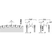 Пила CMT 300x30 мм Z80 для сухого реза нержавеющей стали, фото , изображение 2 | SNABZHENIE.com.ua