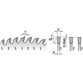 Дисковая пила CMT 350x30 мм, Z 108 для ламинированных плит, фото , изображение 2 | SNABZHENIE.com.ua