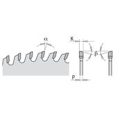 Пильный диск 250x30 мм, Z40 для дерева Contractor CMT K25040M-X05, фото , изображение 2 | SNABZHENIE.com.ua