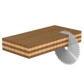 Пильный диск 250x30 мм, Z40 для дерева Contractor CMT K25040M-X05, фото , изображение 3 | SNABZHENIE.com.ua