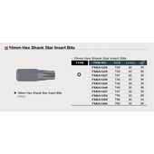 Бита TORX T45 10 мм L-30 мм насадка TOPTUL FSEA1245, фото , зображення 3 | SNABZHENIE.com.ua