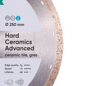 Круг алмазный DISTAR 250x1,5x10 для керамики Hard Ceramics Advanced, фото , изображение 3 | SNABZHENIE.com.ua