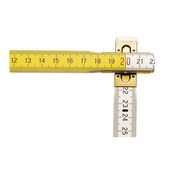 Складной деревянный метр STANLEY 2 м бело-желтый, фото , изображение 3 | SNABZHENIE.com.ua