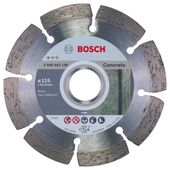 Алмазный отрезной круг 115 мм для бетона BOSCH Standard, фото  | SNABZHENIE.com.ua