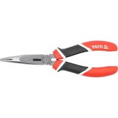 Длинногубцы изогнутые YATO 200 мм, фото  | SNABZHENIE.com.ua