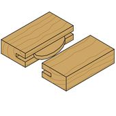 Фреза пазовая HM 12,7x19x57,2 мм, хвостовик 6,35 мм CMT 811.127.11, фото , изображение 6 | SNABZHENIE.com.ua