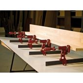 Струбцина Maxipress F-120 см, щелепа 120 мм, направляюча 35x8 мм, фото , зображення 5 | SNABZHENIE.com.ua