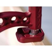 Струбцина Maxipress F-120 см, щелепа 120 мм, направляюча 35x8 мм, фото , зображення 6 | SNABZHENIE.com.ua