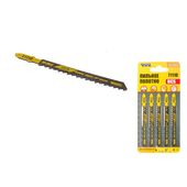 Пильні полотна MASTERTOOL для лобзика по дереву, 5 шт, 100 мм, 6 TPI, фото  | SNABZHENIE.com.ua