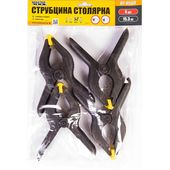 Струбцина столярна MASTERTOOL тип A 150 мм, 4 шт, сила 15.3 кг, фото , зображення 2 | SNABZHENIE.com.ua