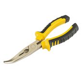 Щипці гнуті MASTERTOOL 180 мм, С55, HRC 45-50, модель 23-3180, фото , зображення 2 | SNABZHENIE.com.ua