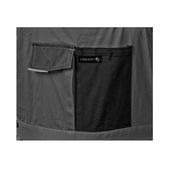 Полукомбинезон рабочий HOEGERT EDGAR темно-серый, фото , изображение 5 | SNABZHENIE.com.ua