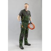 Полукомбинезон HOEGERT RUWER темно-зеленый, фото , изображение 3 | SNABZHENIE.com.ua