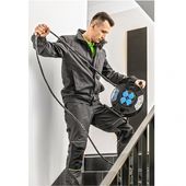 Комплект защитной одежды HOEGERT LEMBERG, темно-серый, 2XL, фото , изображение 5 | SNABZHENIE.com.ua