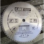 Дисковая пила CMT 355x25,4 мм, Z 72 для сухого реза стали, фото , изображение 6 | SNABZHENIE.com.ua