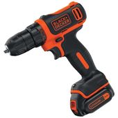 Аккумуляторная дрель-шуруповерт BLACK DECKER BDCDD12, 12 В, фото , изображение 2 | SNABZHENIE.com.ua