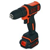 Аккумуляторная дрель-шуруповерт BLACK DECKER BDCDD12, 12 В, фото  | SNABZHENIE.com.ua