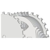 Пила пазовая регулируемая 200x30 мм, Z 24, комплект CMT 230.524.08M, фото , изображение 3 | SNABZHENIE.com.ua