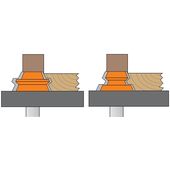 Фреза для шипов и пазов CMT 37,3x22,2x60,3 мм, 22,5°, хвостовик 12,7 мм, фото , изображение 5 | SNABZHENIE.com.ua