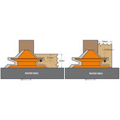 Фреза углового сращивания CMT 855.504.11, 50,8x22,2x60,3 мм, 12,7 мм, фото , изображение 2 | SNABZHENIE.com.ua