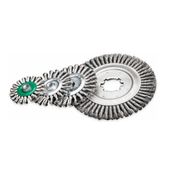 Щетка дисковая 250 x 15 D 50,8 мм 52 жг. стальная проволока STH прямая 0,8 мм LESSMANN (47731075)